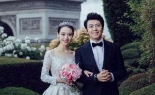 朗朗婚礼照片,甜蜜瞬间，星光璀璨